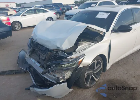 2022 Honda Accord Sport 2.0T из США, поврежденный, VIN 1HGCV2F37NA014086